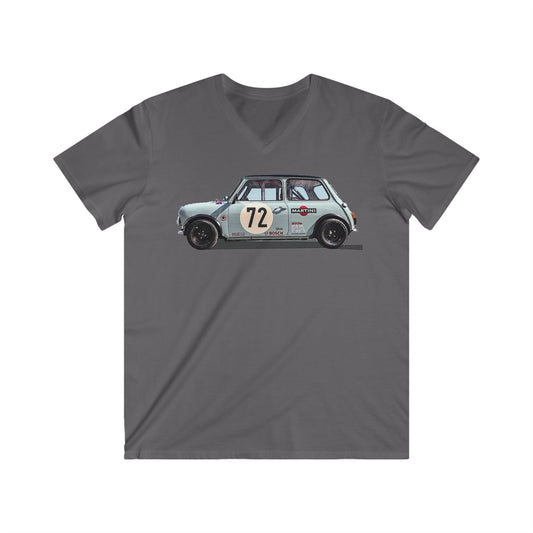 Mini Fitted V-Neck Short Sleeve Tee