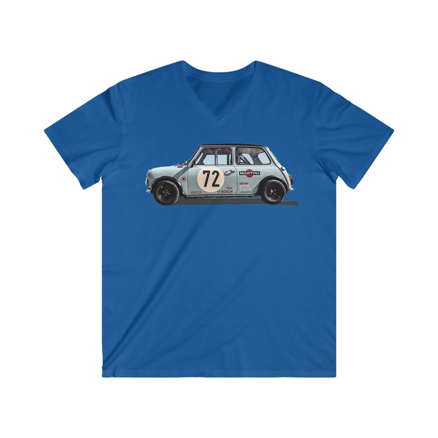 Mini Fitted V-Neck Short Sleeve Tee