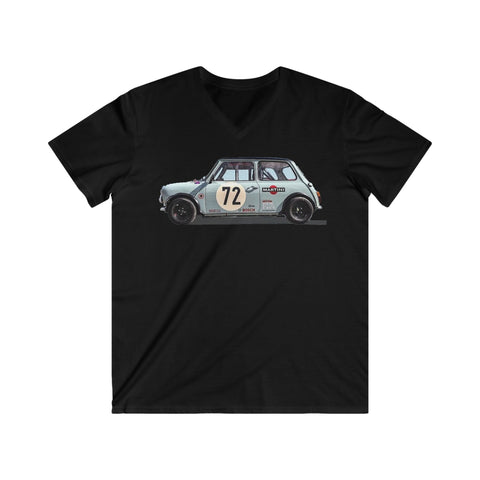 Mini Fitted V-Neck Short Sleeve Tee