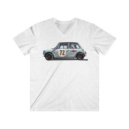 Mini Fitted V-Neck Short Sleeve Tee