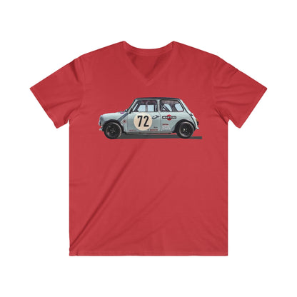 Mini Fitted V-Neck Short Sleeve Tee