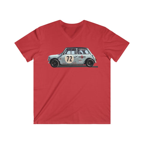 Mini Fitted V-Neck Short Sleeve Tee