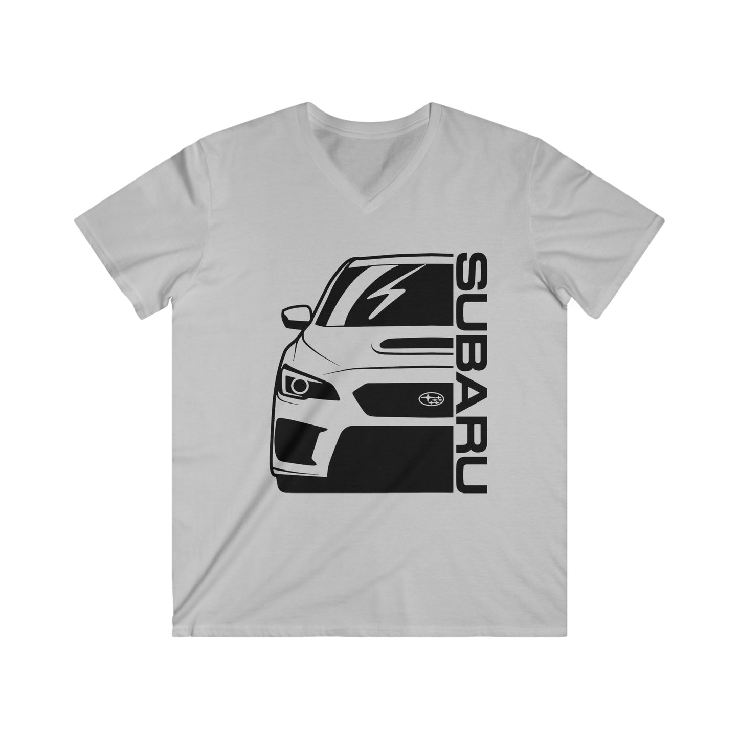 Subaru Fitted V-Neck Short Sleeve Tee