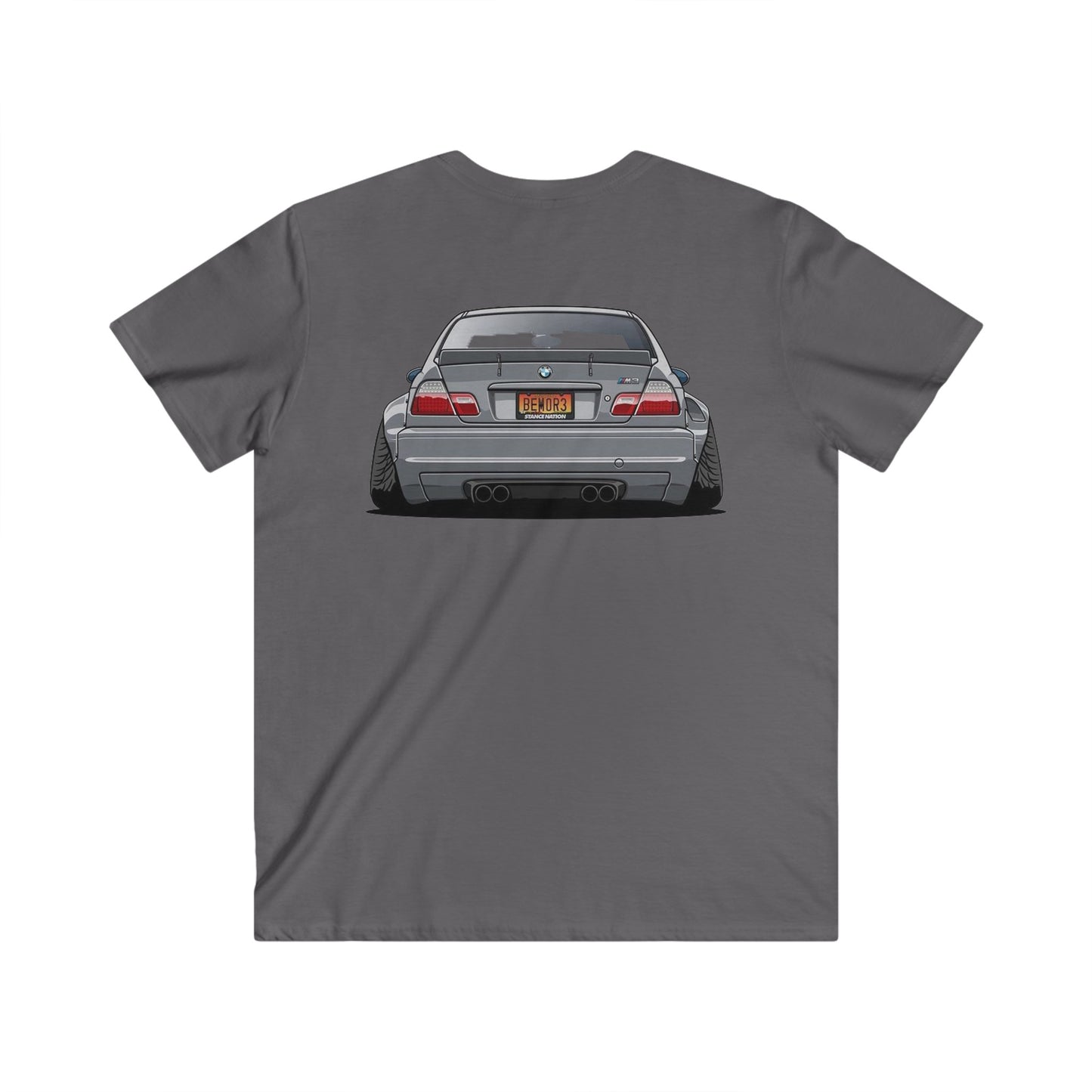 BMW Fitted V-Neck Short Sleeve Tee