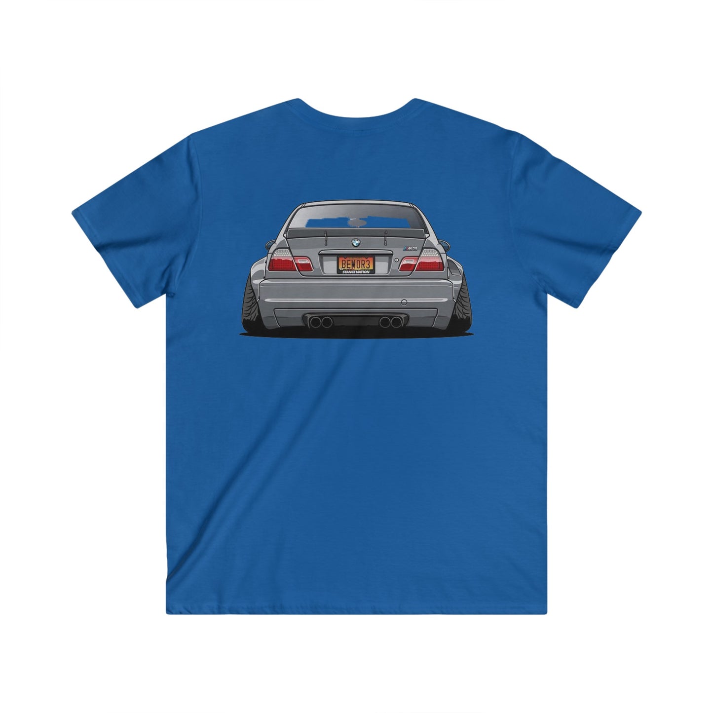 BMW Fitted V-Neck Short Sleeve Tee
