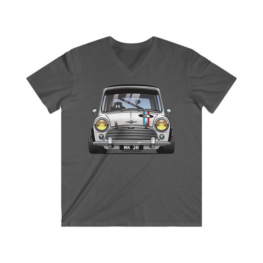Mini Fitted V-Neck Short Sleeve Tee