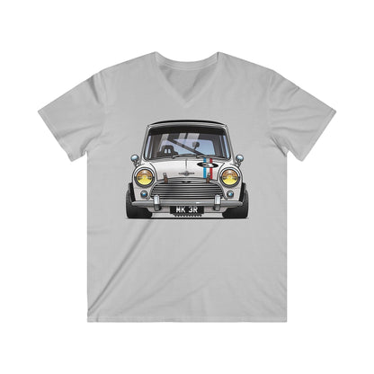 Mini Fitted V-Neck Short Sleeve Tee