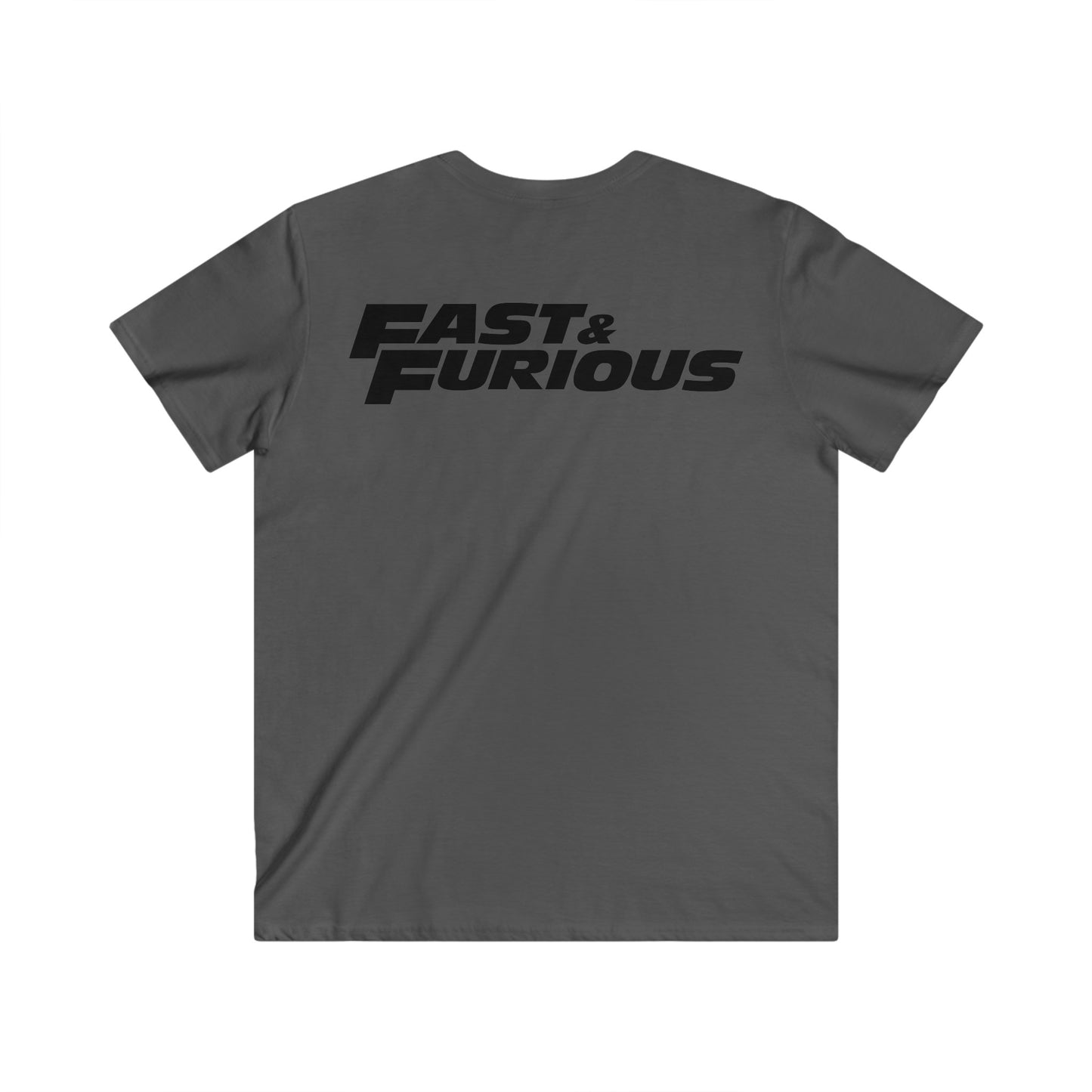 Custom Fitted V-Neck Short Sleeve Tee