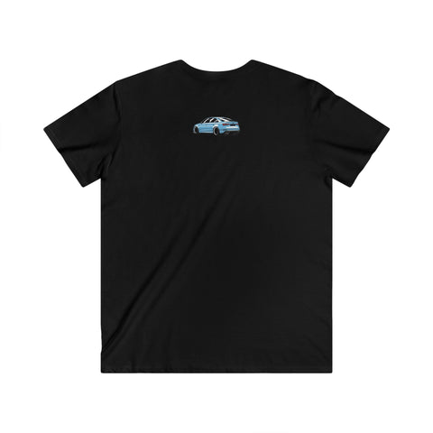 Audi Fitted V-Neck Short Sleeve Tee