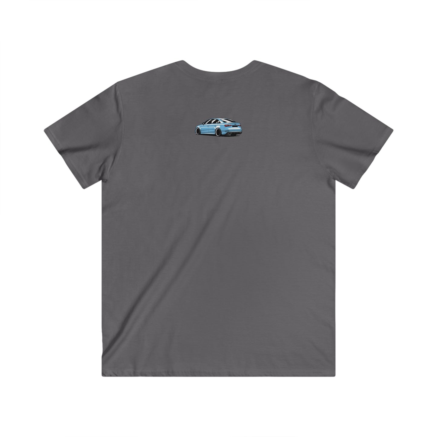 Audi Fitted V-Neck Short Sleeve Tee