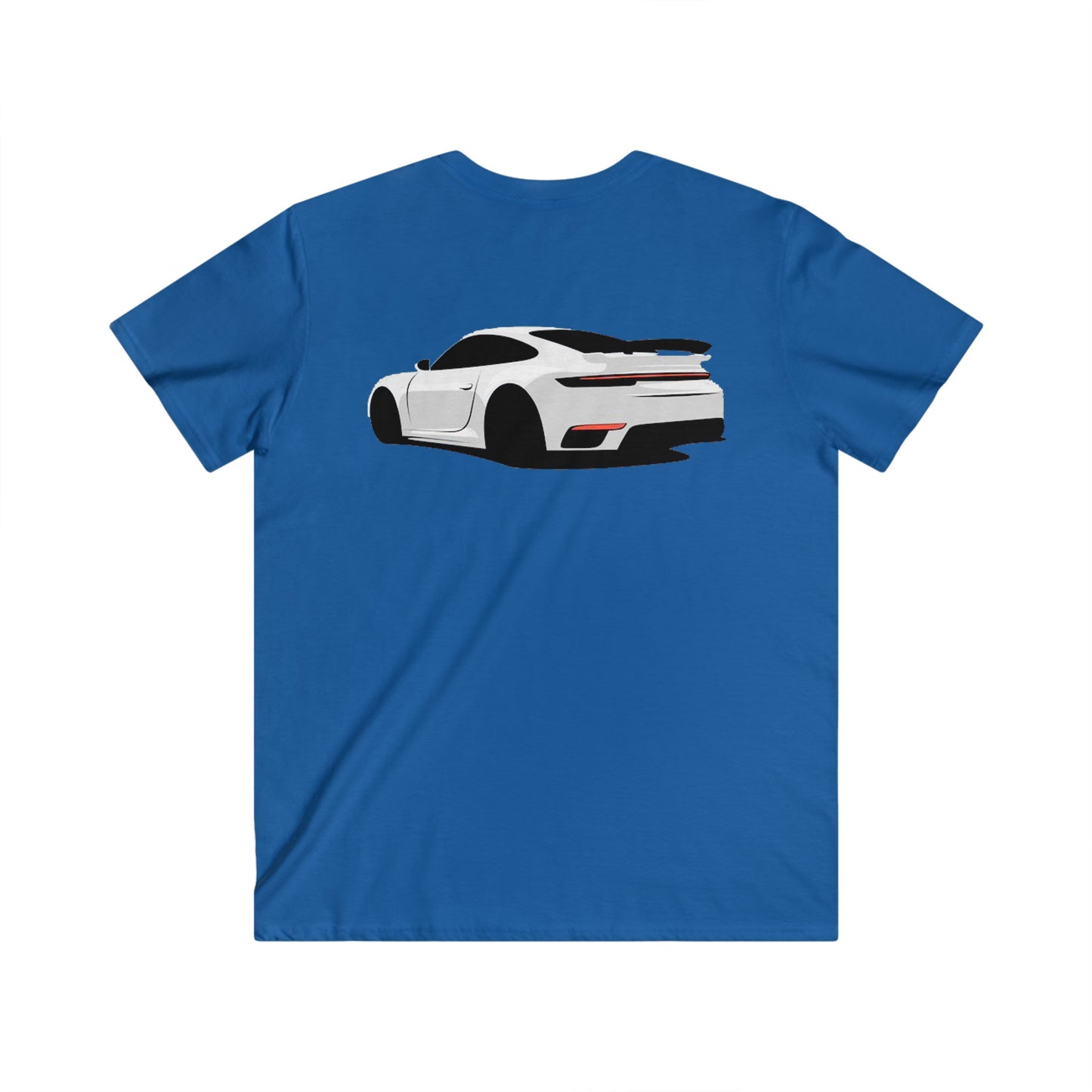 Porsche Fitted V-Neck Short Sleeve Tee