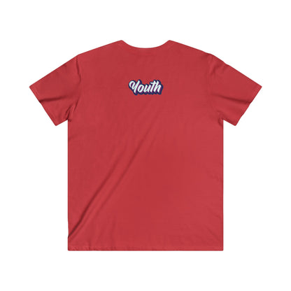 Custom Fitted V-Neck Short Sleeve Tee