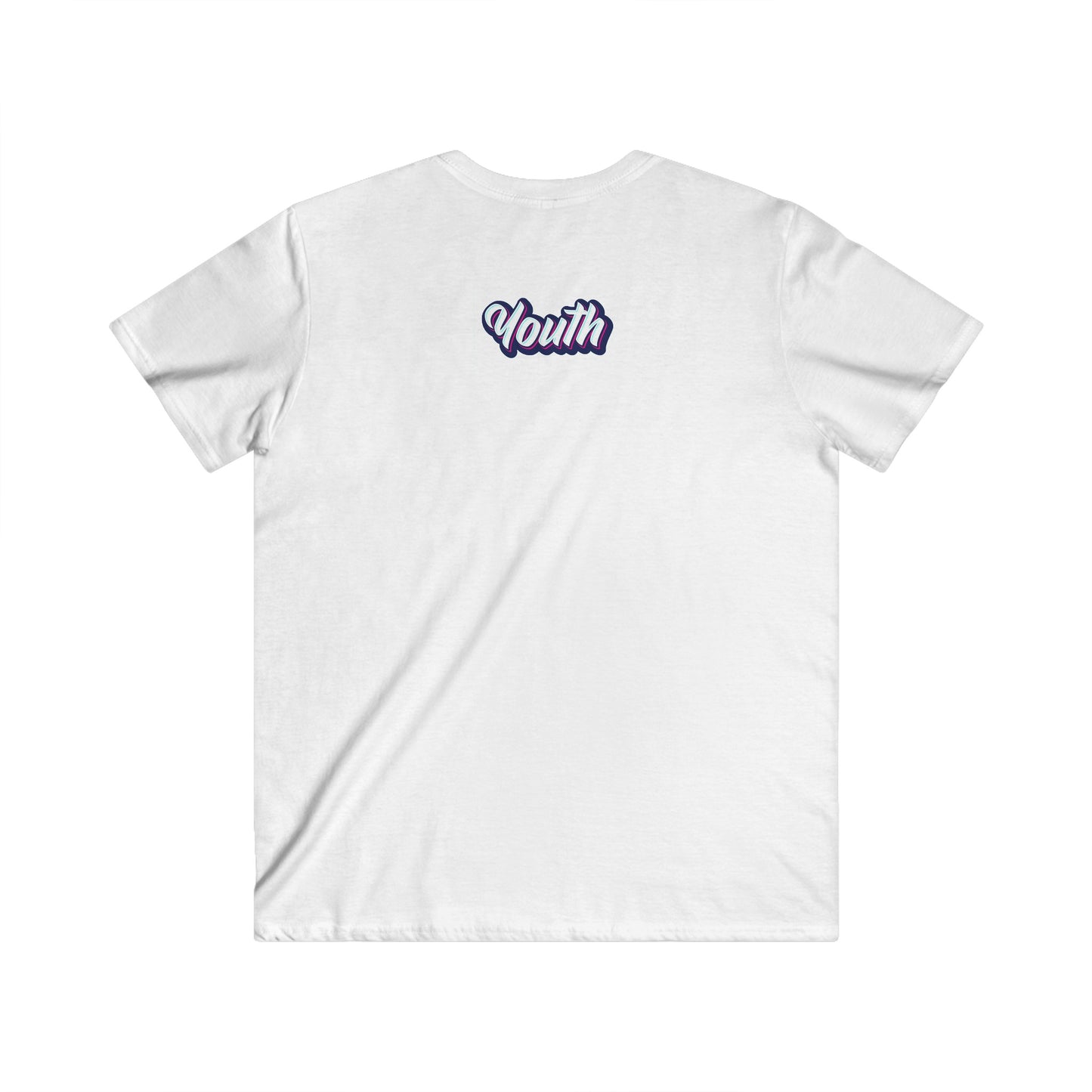 Custom Fitted V-Neck Short Sleeve Tee