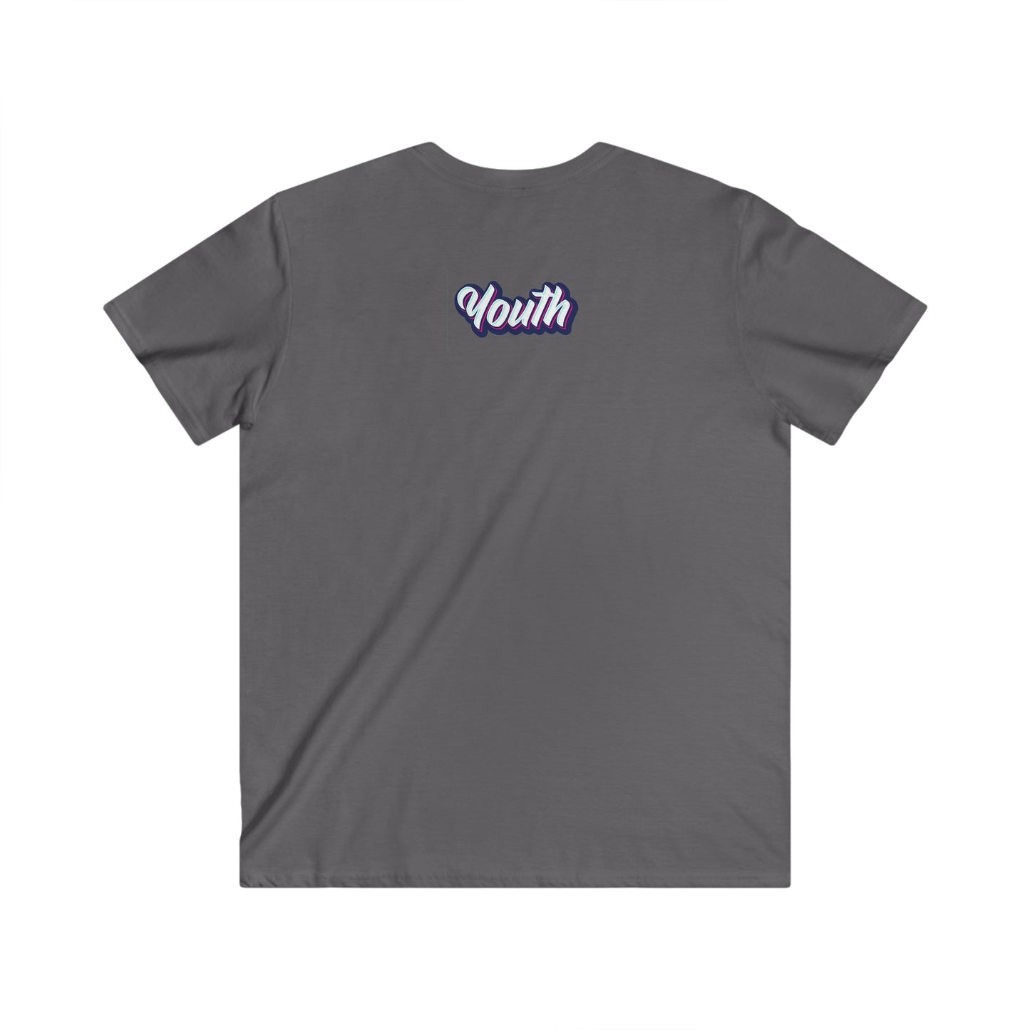 Custom Fitted V-Neck Short Sleeve Tee