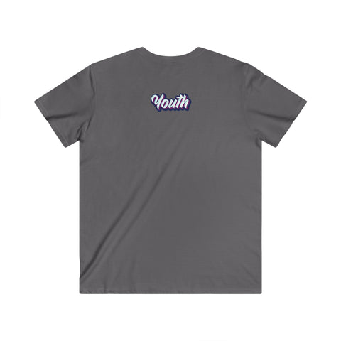 Custom Fitted V-Neck Short Sleeve Tee