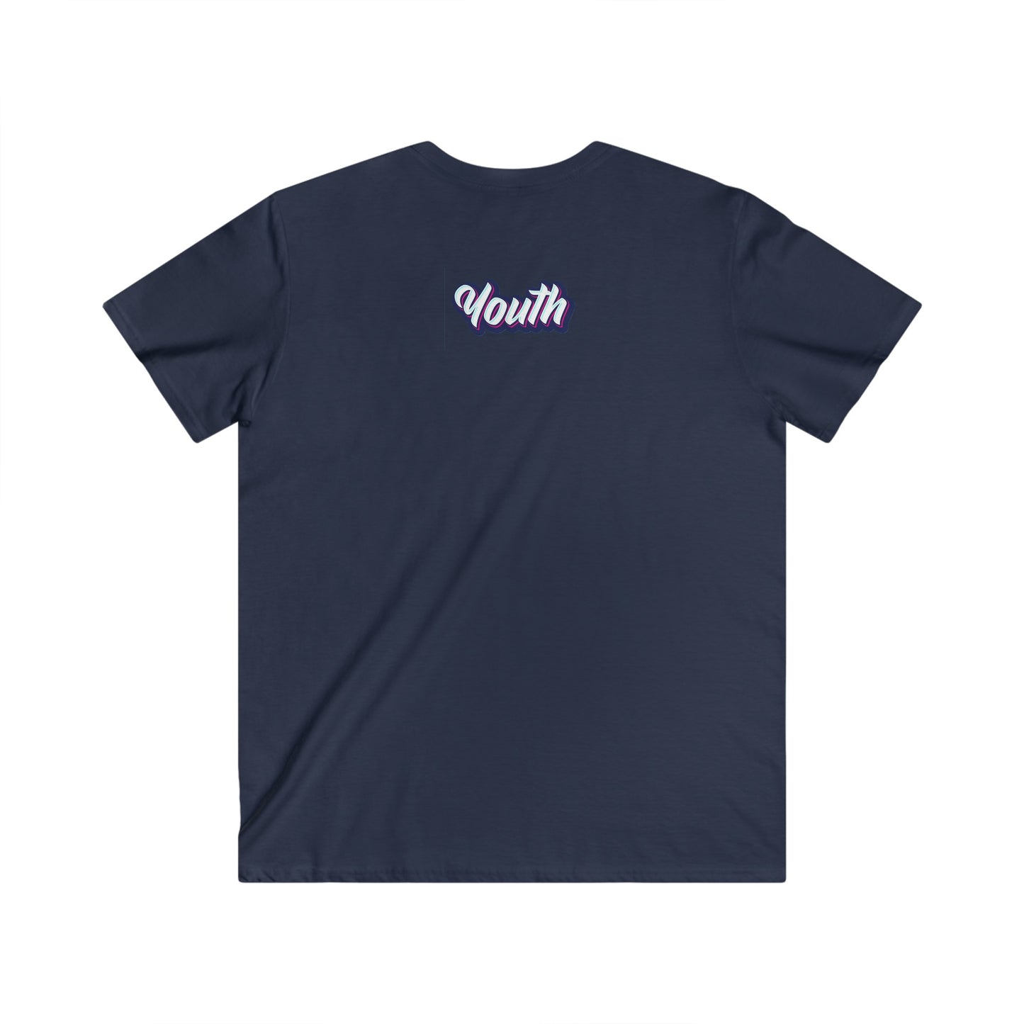 Custom Fitted V-Neck Short Sleeve Tee