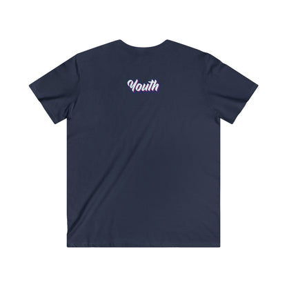 Custom Fitted V-Neck Short Sleeve Tee