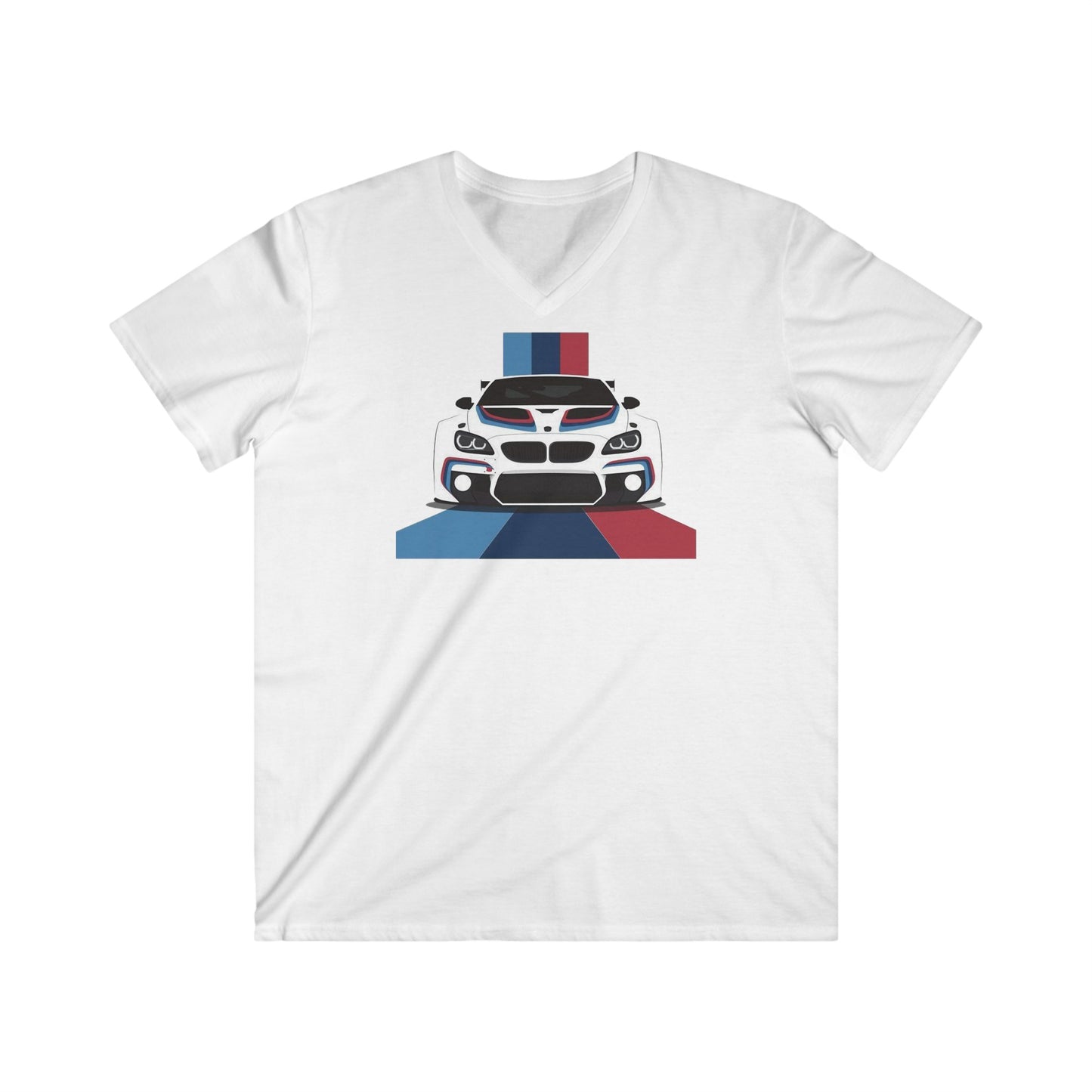BMW Fitted V-Neck Short Sleeve Tee