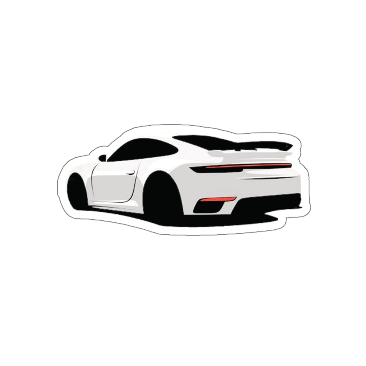Porsche Kiss-Cut Stickers