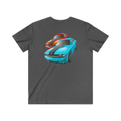 Ford  Fitted V-Neck Short Sleeve Tee