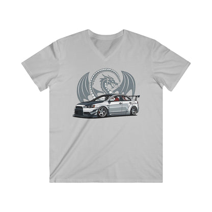 Lancer Fitted V-Neck Short Sleeve Tee