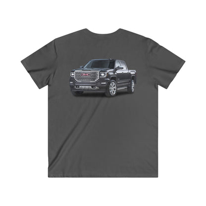 GMC Fitted V-Neck Short Sleeve Tee