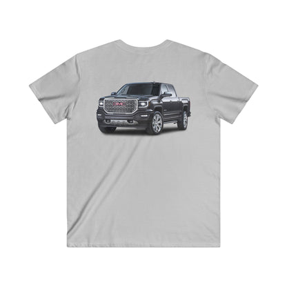 GMC Fitted V-Neck Short Sleeve Tee