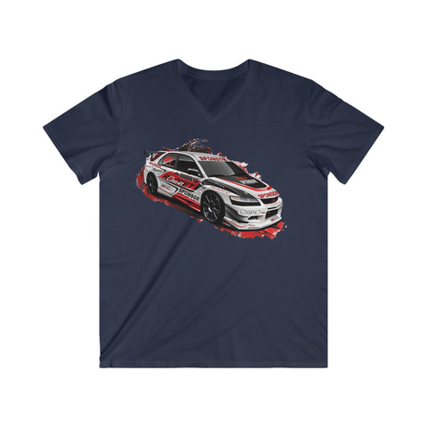 Lancer Fitted V-Neck Short Sleeve Tee
