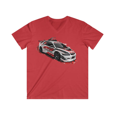 Lancer Fitted V-Neck Short Sleeve Tee