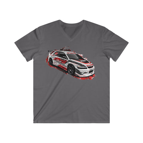 Lancer Fitted V-Neck Short Sleeve Tee