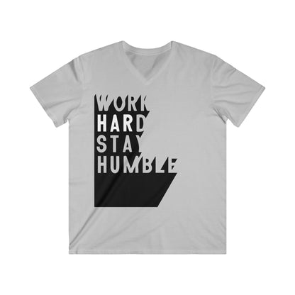 Custom Fitted V-Neck Short Sleeve Tee