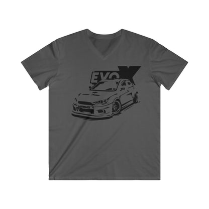 Lancer Fitted V-Neck Short Sleeve Tee