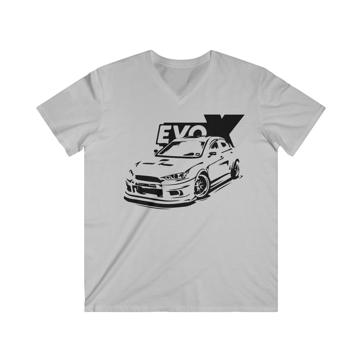 Lancer Fitted V-Neck Short Sleeve Tee