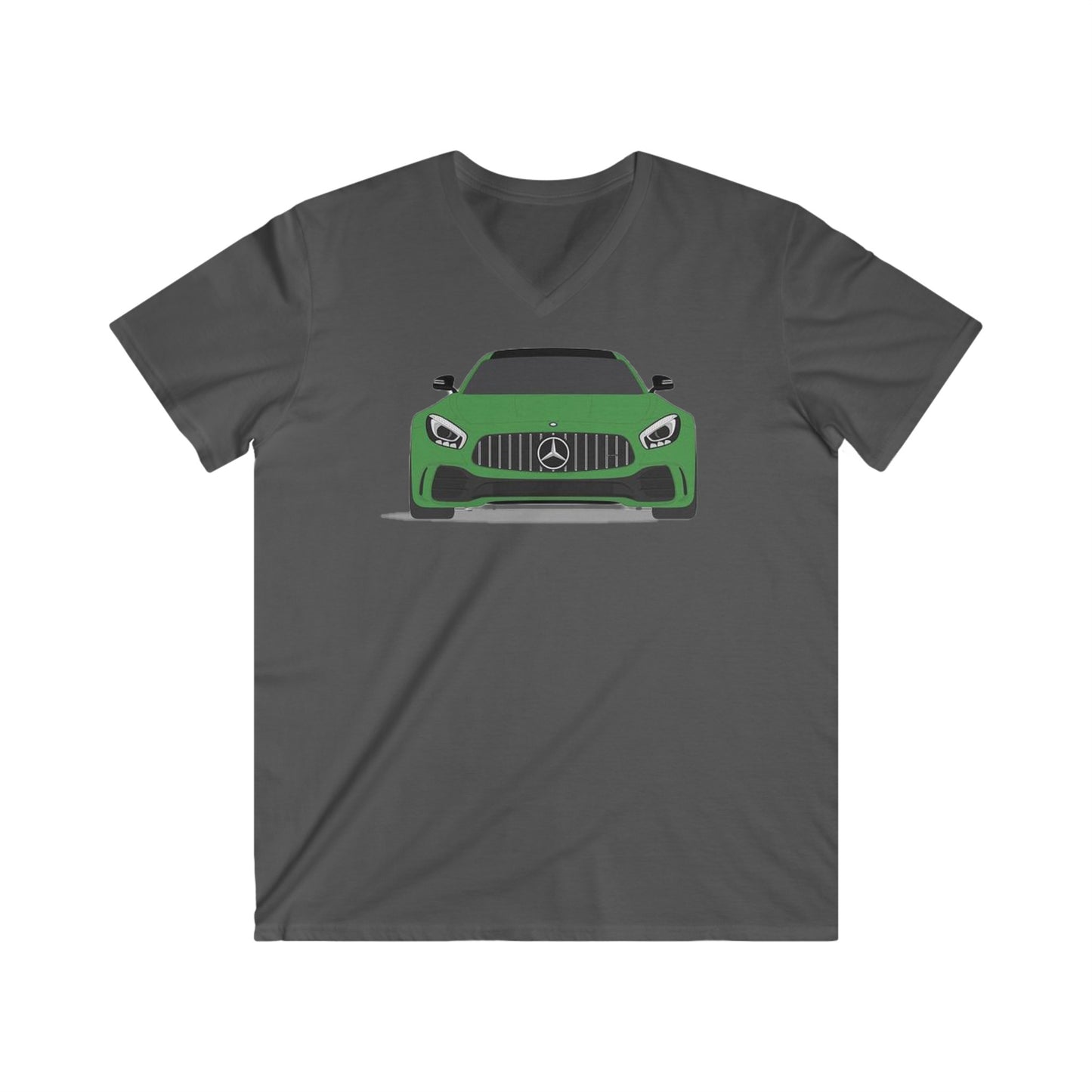 Mercedes Fitted V-Neck Short Sleeve Tee