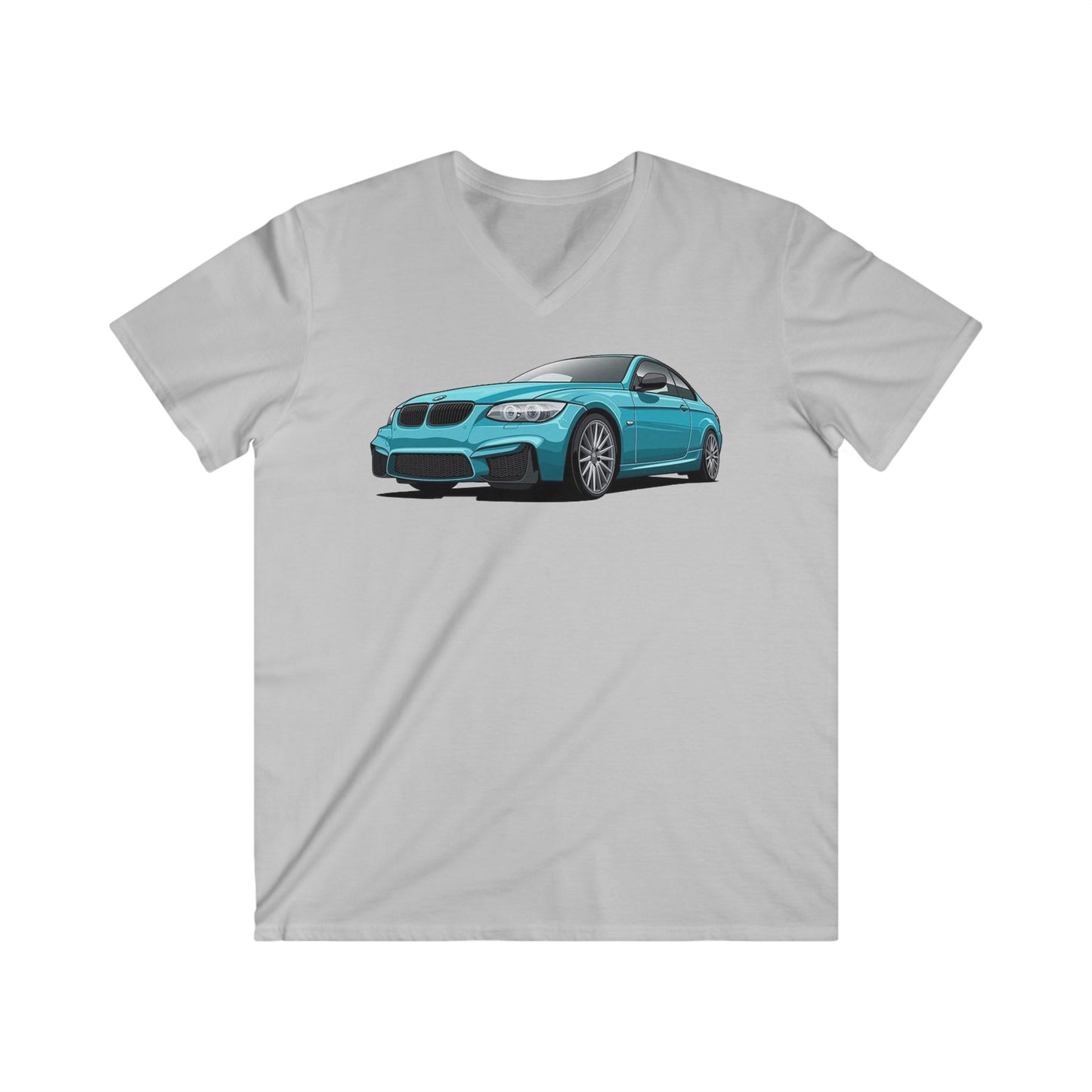 BMW Fitted V-Neck Short Sleeve Tee