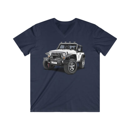 Jeep Fitted V-Neck Short Sleeve Tee