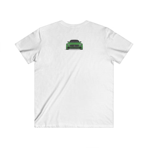 Mercedes Fitted V-Neck Short Sleeve Tee