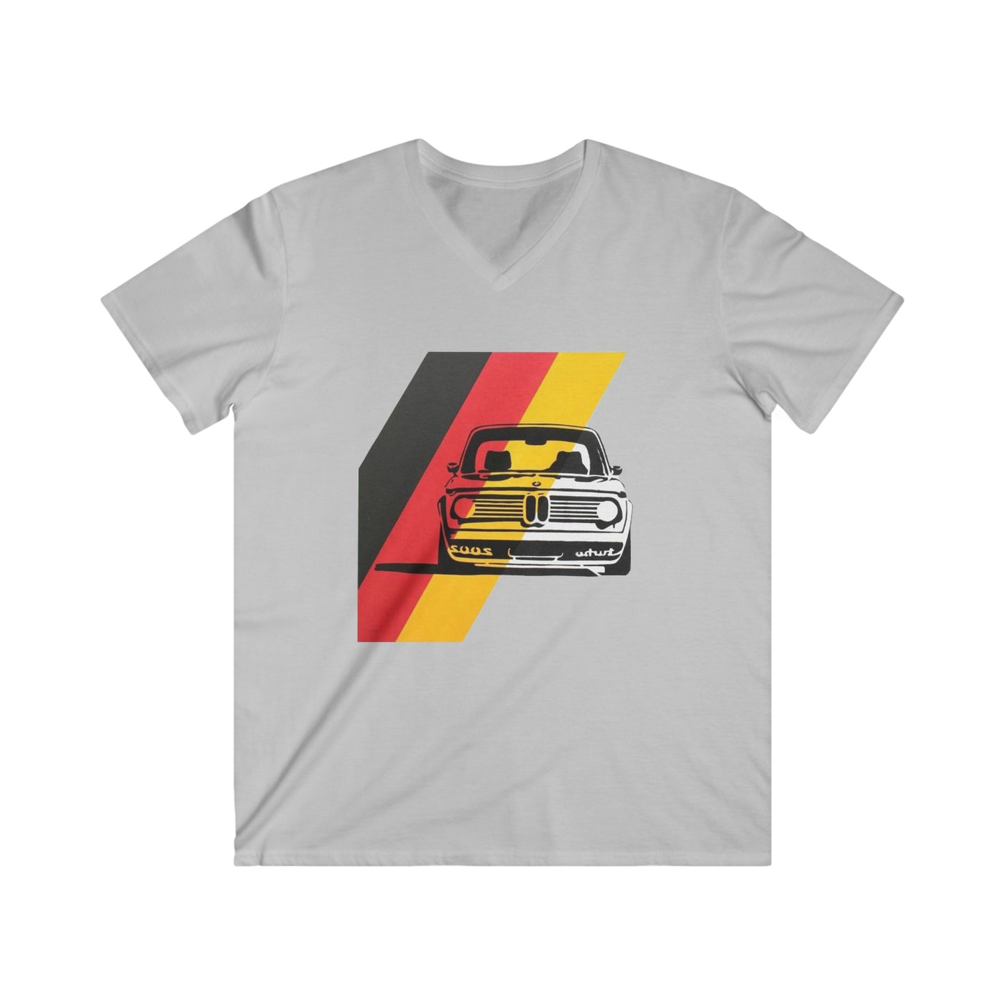BMW Fitted V-Neck Short Sleeve Tee