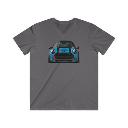 Mini Fitted V-Neck Short Sleeve Tee