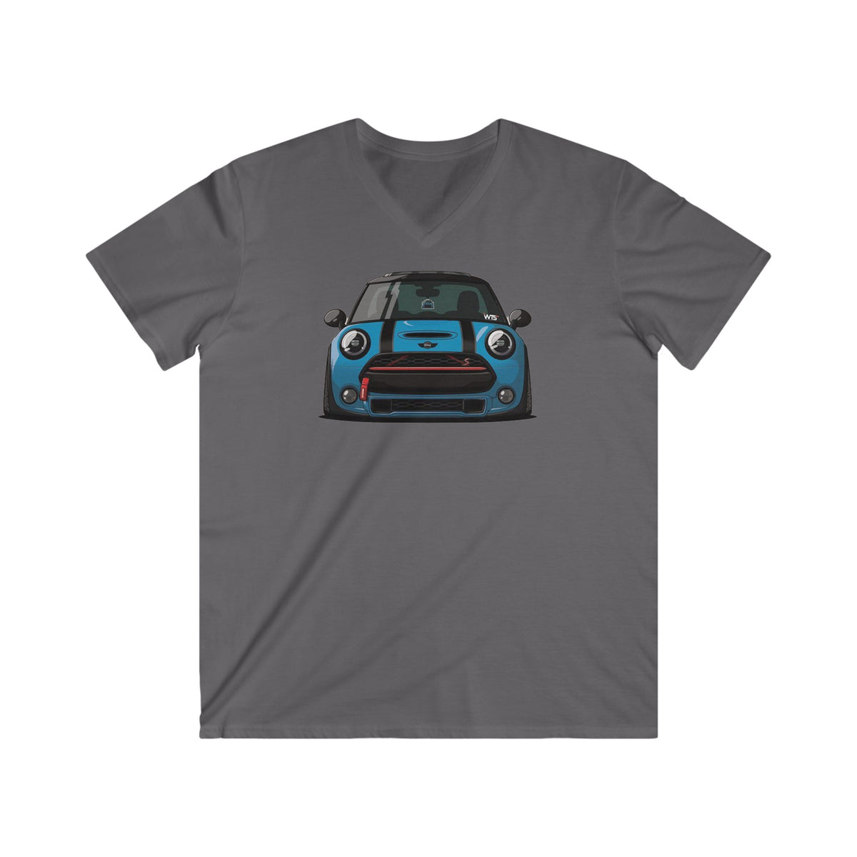 Mini Fitted V-Neck Short Sleeve Tee