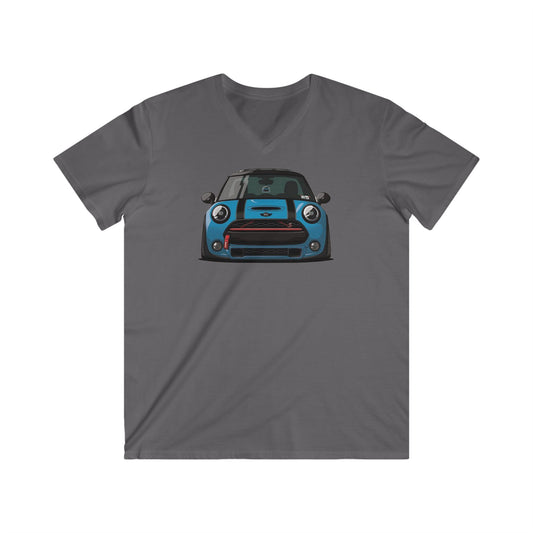 Mini Fitted V-Neck Short Sleeve Tee