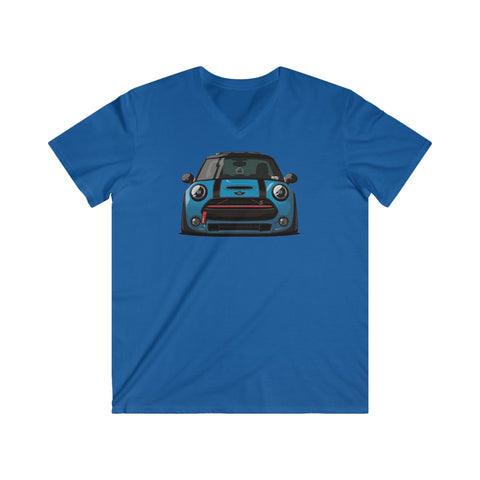 Mini Fitted V-Neck Short Sleeve Tee