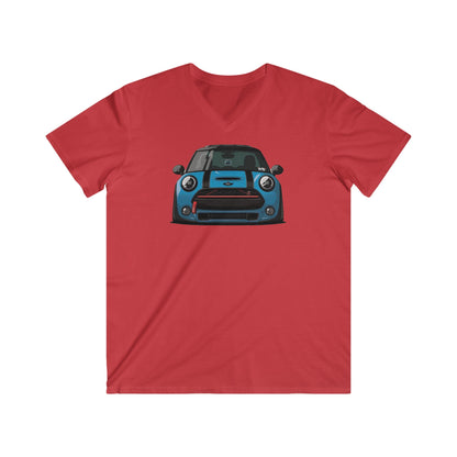 Mini Fitted V-Neck Short Sleeve Tee