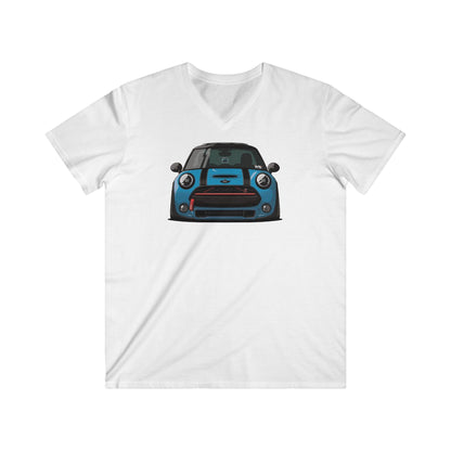 Mini Fitted V-Neck Short Sleeve Tee