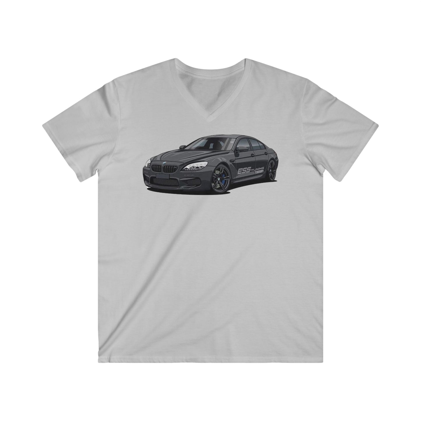 BMW Fitted V-Neck Short Sleeve Tee