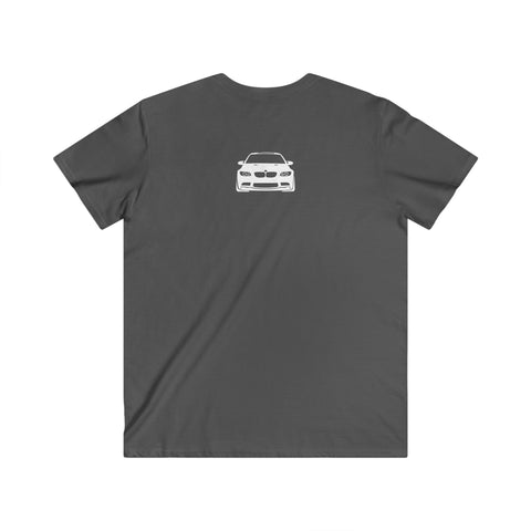 Fitted V-Neck Short Sleeve Tee