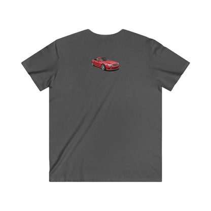 Mercedes Fitted V-Neck Short Sleeve Tee