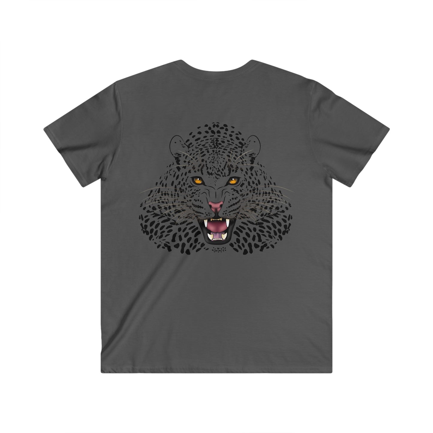 Custom Fitted V-Neck Short Sleeve Tee