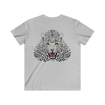 Custom Fitted V-Neck Short Sleeve Tee