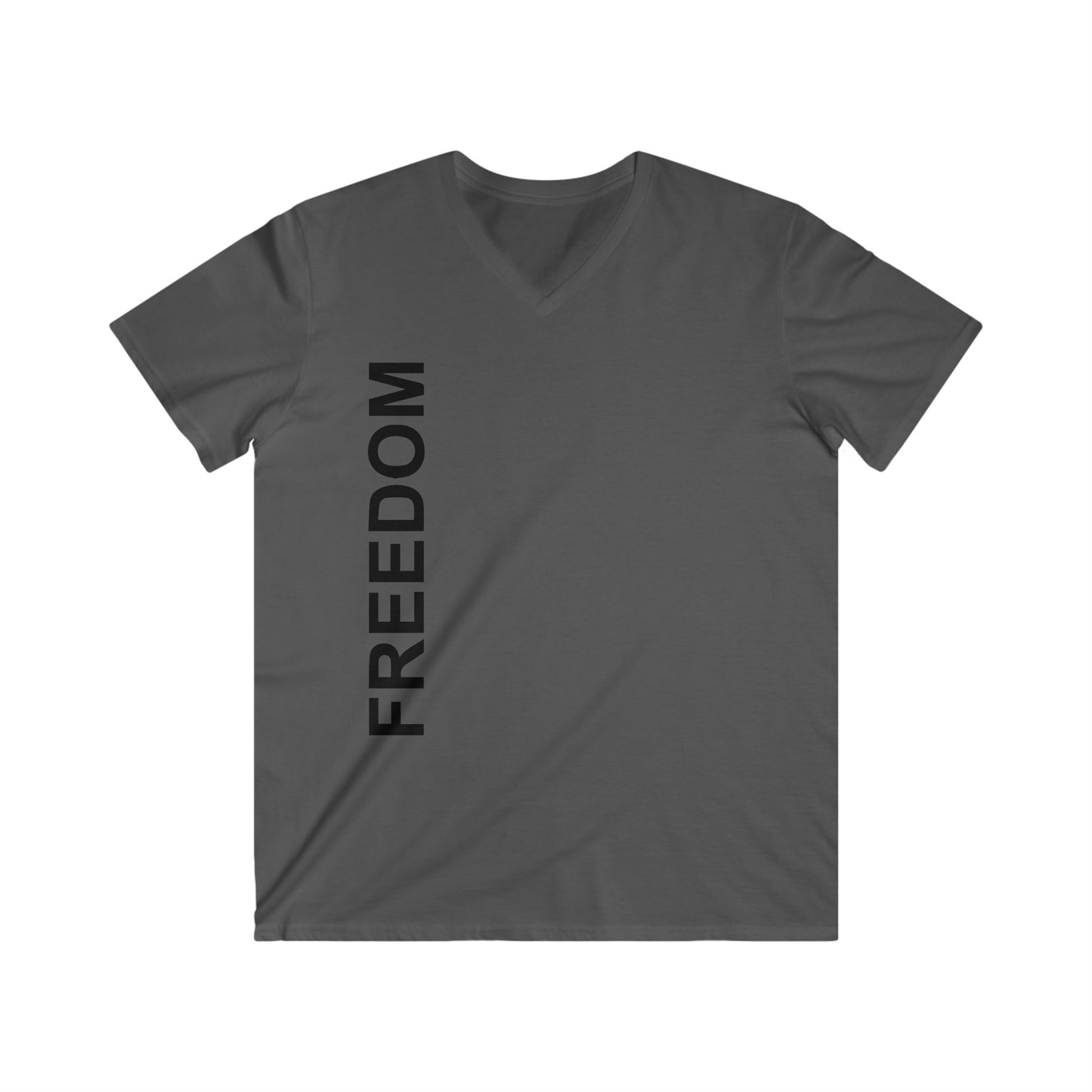 Custom Fitted V-Neck Short Sleeve Tee